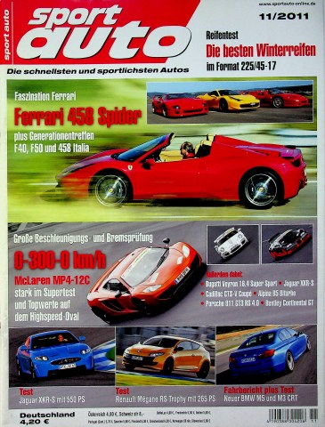 Deckblatt Sport Auto (11/2011)